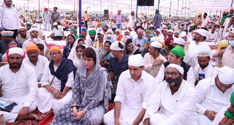 Photo of भाजपा का किसान विरोधी चेहरा-प्रियंका गांधी