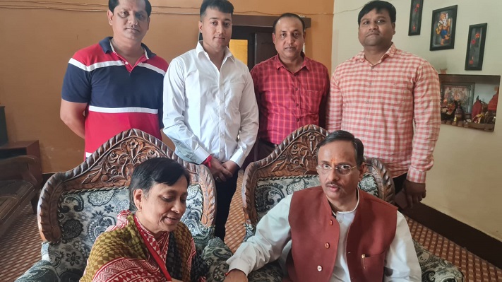 Photo of मुण्डन संस्कार मे शामिल हुए पूर्व डिप्टी सीएम
