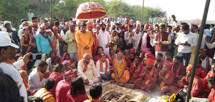 Photo of धूमधाम से मनाया गया निषादराज का जन्मोत्सव