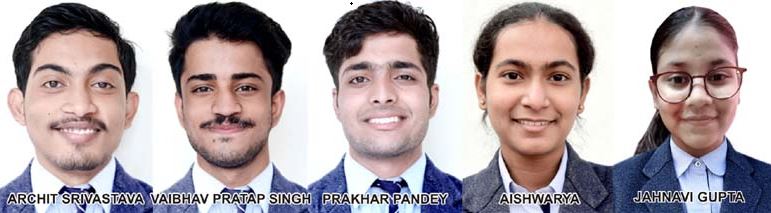 Photo of ऑल इण्डिया लॉ इन्ट्रेन्स टेस्ट में सी.एम.एस. के पाँच छात्र चयनित