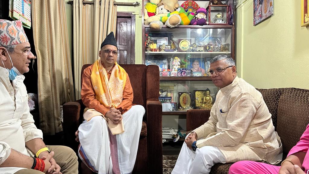 Photo of नेपाल एवं भारत का पारस्परिक सम्बन्ध आज भी मधुर है -धर्मवीर प्रजापति