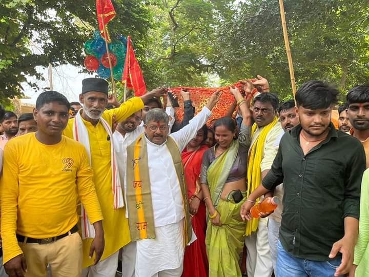 Photo of कामाख्या धाम चुनरी यात्रा में उमड़ा जनसैलाब