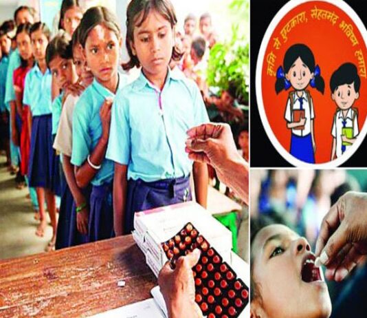 7.15 करोड़ बच्चे खाएंगे एलबेंडाजाल