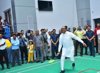 पैरा बैडमिन्टन चैंपियनशिप का शुभारम्भ पैरा बैडमिन्टन चैंपियनशिप का शुभारम्भ