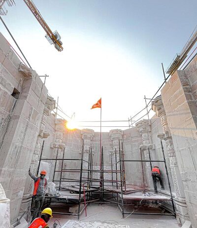 राममंदिर निर्माण का 70 प्रतिशत कार्य पूर्ण राममंदिर निर्माण का 70 प्रतिशत कार्य पूर्ण