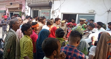 हाईटेंशन लाइन से संविदाकर्मी की मौत