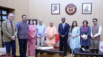 विश्व बैंक के कण्ट्री डायरेक्टर अगस्ते ने मुख्यमंत्री की भेंट विश्व बैंक के कण्ट्री डायरेक्टर अगस्ते ने मुख्यमंत्री की भेंट