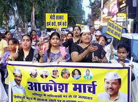 डबल इंजन सरकार में महिलाएं सुरक्षित नहीं-प्रियंका