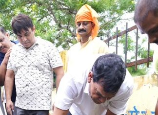 मंत्री ने दिया स्वच्छता का संदेश मंत्री ने दिया स्वच्छता का संदेश