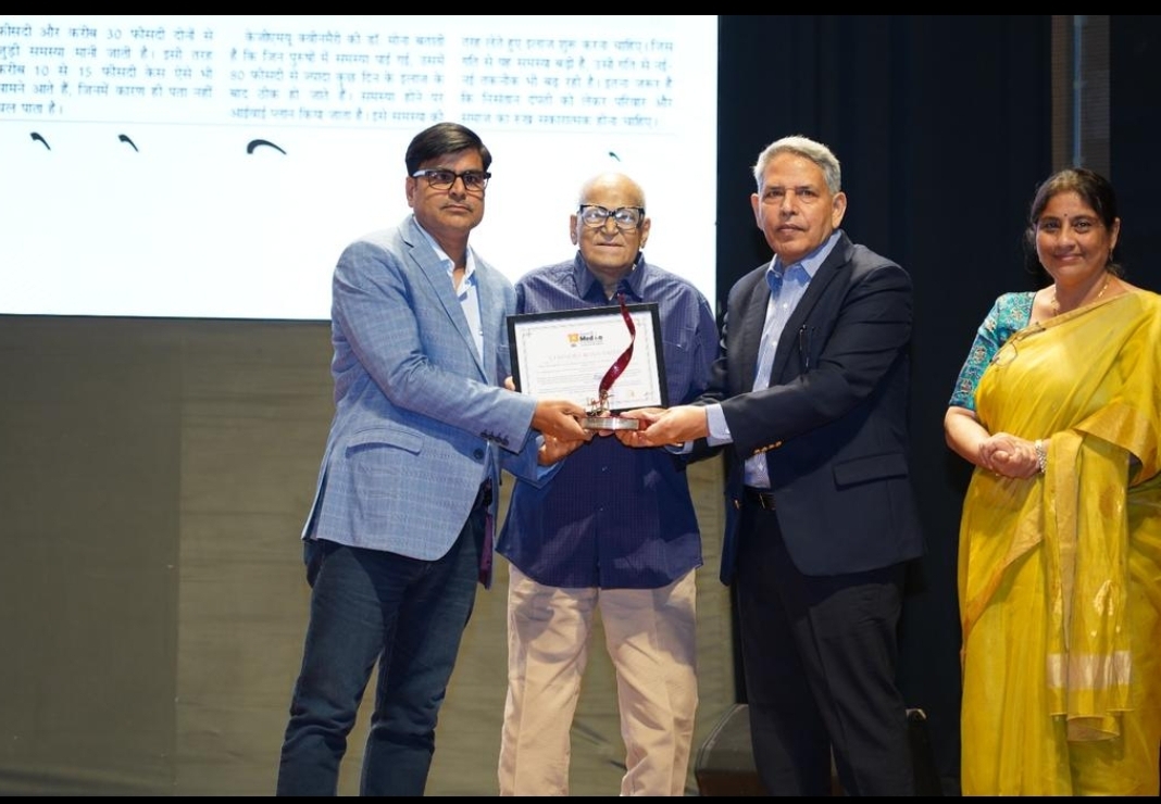Photo of चंद्रभान यादव को लाडली मीडिया अवॉर्ड