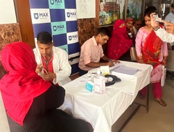 डॉ.आदर्श त्रिपाठी का निःशुल्क हृदय रोग जांच शिविर