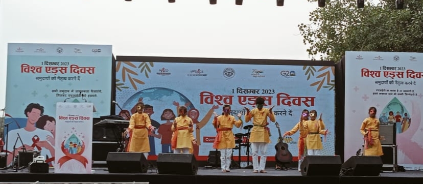 Photo of एड्स पीड़ित बच्चों का डांस देख झूम उठा जनेश्वर पार्क