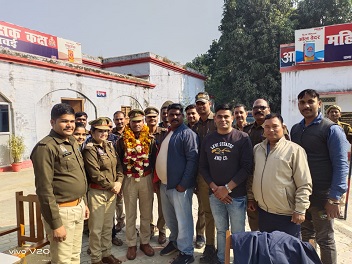 उप निरीक्षक गुलाम रसूल का हुआ विदाई समारोह
