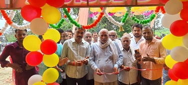 बीर सिंह ढा़बा एण्ड रेस्टोरेंट का ब्लॉक प्रमुख ने किया शुभारंभ