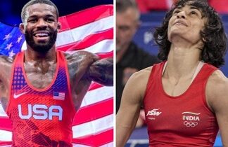 विनेश फोगाट मामले में भारतीय ओलंपिक संघ ने कड़ा विरोध जताया जीतकर हर गयीं रेसलर विनेश फोगाट