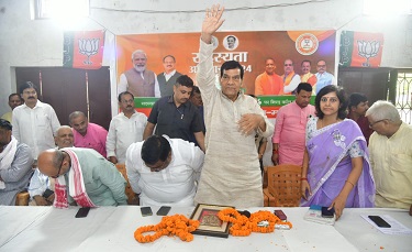 सेवा ही संगठन का मूल उद्देश्य-ए.के.शर्मा सेवा ही संगठन का मूल उद्देश्य-ए.के.शर्मा