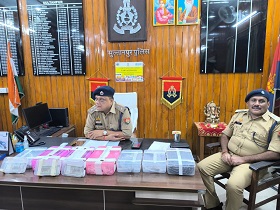 पुल‍िस ने मुठभेड़ मे बदमाशों को दबोचा