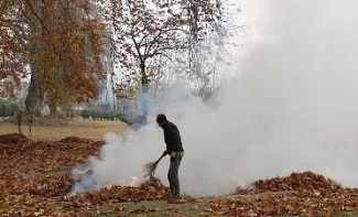 दहन स्रोतों से बिगड़ती हवा की गुणवत्ता