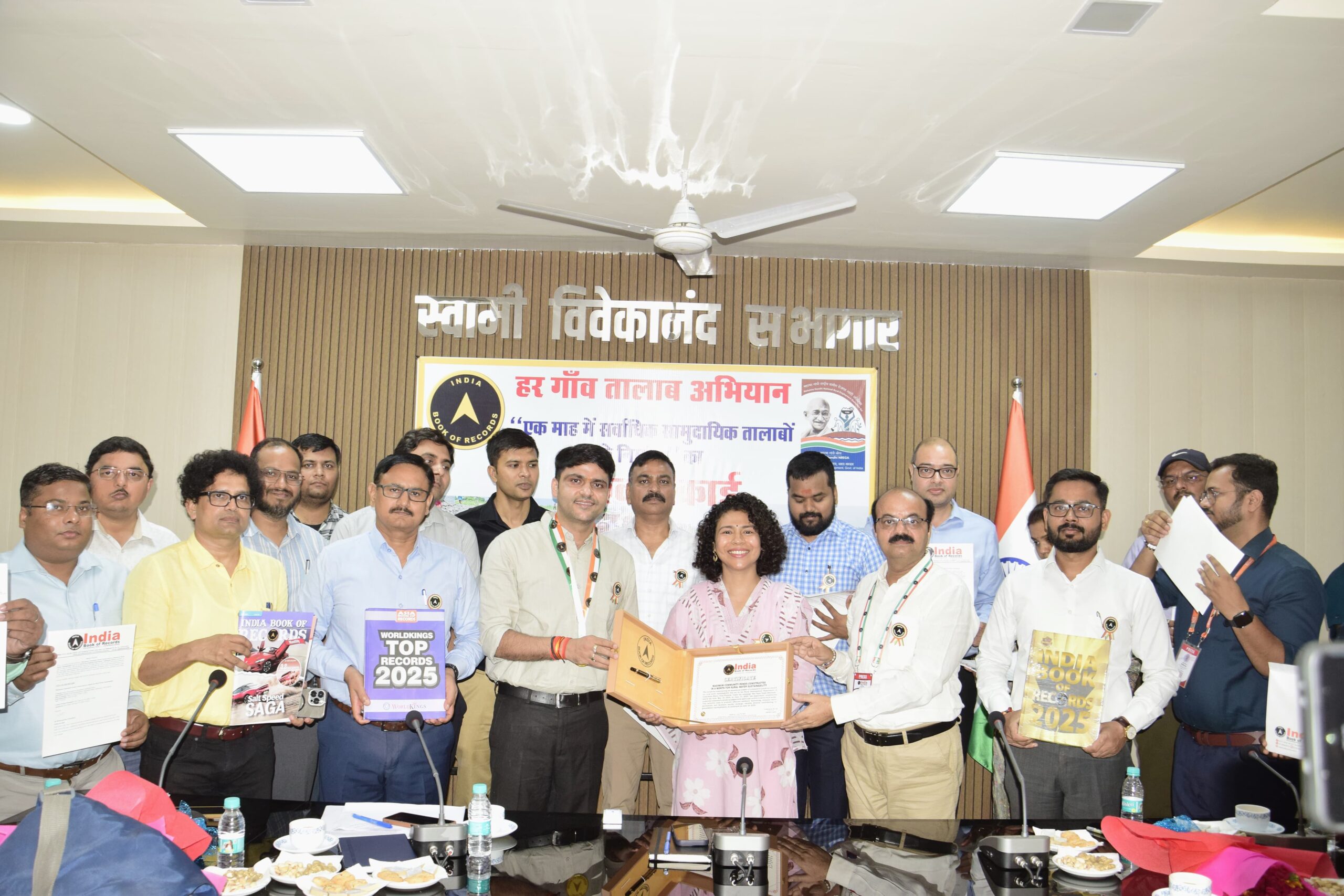 Photo of लखीमपुर खीरी ने रचा जल संरक्षण का इतिहास