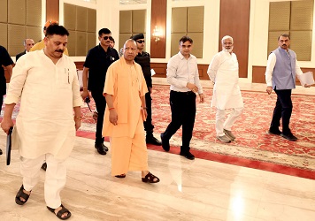 होटल ताज पहुंचे मुख्यमंत्री ने लिया जायजा होटल ताज पहुंचे मुख्यमंत्री ने लिया जायजा