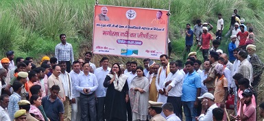 गोंडा में मनोरमा नदी के पुनर्जीवन अभियान का श्रीगणेश गोंडा में मनोरमा नदी के पुनर्जीवन अभियान का श्रीगणेश