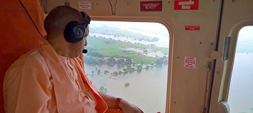 मुख्यमंत्री ने बाढ़ प्रभावित क्षेत्रों का किया हवाई सर्वेक्षण मुख्यमंत्री ने बाढ़ प्रभावित क्षेत्रों का किया हवाई सर्वेक्षण