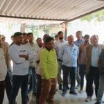 वेतन कटने से नाराज़ बिजली आउटसोर्स कर्मचारियों नें किया प्रदर्शन वेतन कटने से नाराज़ बिजली आउटसोर्स कर्मचारियों नें किया प्रदर्शन