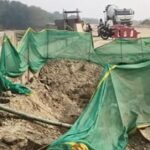 चौदह कोसी परिक्रमा मार्ग धंसा चौदह कोसी परिक्रमा मार्ग धंसा