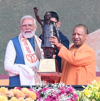 लखनऊ बना राष्ट्रभक्ति का केंद्र:आत्मसम्मान,एकता और सेवा का प्रतीक राष्ट्र प्रेरणा स्थल-प्रधानमंत्री