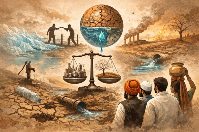 मीठे पानी का संकट: कमी नहीं, कुप्रबंधन