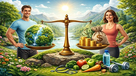 प्रकृति, धन और स्वास्थ्य प्रकृति, धन और स्वास्थ्य: एक संतुलित दृष्टिकोण