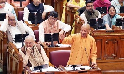 हम घोषणाओं की नहीं,नतीजों की राजनीति करते हैं:योगी