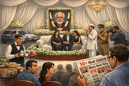 शोक सभाओं का दुर्भाग्यपूर्ण भव्यकरण