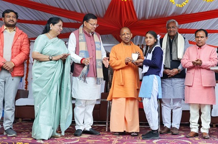 सुशासन व सुरक्षा का यूपी मॉडल देश के लिए उदाहरण:पुष्कर सिंह धामी