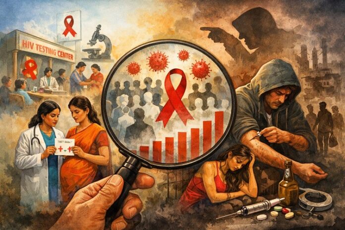 हरियाणा में एचआईवी हरियाणा में एचआईवी: पहचान मजबूत, रोकथाम अभी अधूरी
