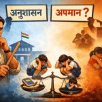 अनुशासन या अपमान? शिक्षा व्यवस्था पर उठते सवाल अनुशासन या अपमान? शिक्षा व्यवस्था पर उठते सवाल