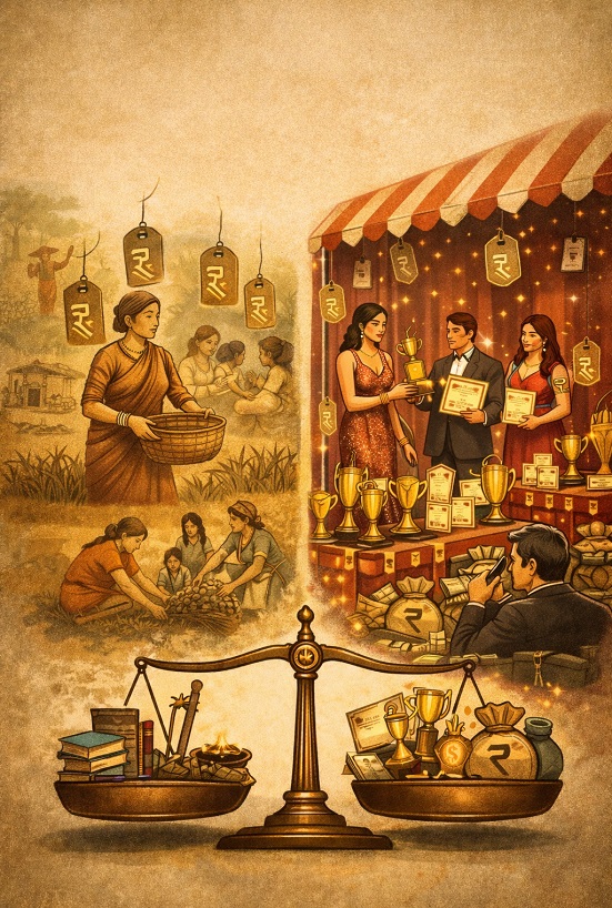 नारी पुरस्कारों का बाज़ार