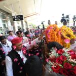 जयपुर पहुंचे अखिलेश यादव