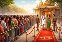 VIP दर्शन के बढ़ते चलन में आम श्रद्धालु कहाँ खड़ा है? VIP दर्शन के बढ़ते चलन में आम श्रद्धालु कहाँ खड़ा है?