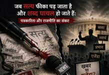 जब सत्य फीका पड़ जाता है… जब सत्य फीका पड़ जाता है...