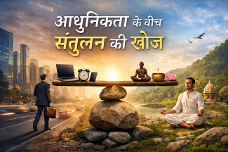 आधुनिकता के बीच संतुलन की खोज आधुनिकता के बीच संतुलन की खोज