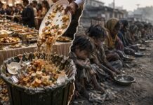 जब थालियाँ भरकर फेंकी जाती हैं और पेट खाली सोते हैं जब थालियाँ भरकर फेंकी जाती हैं और पेट खाली सोते हैं