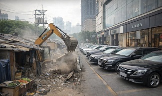 झोपड़ी पर बुलडोज़र मॉल पर खामोशी क्यों? झोपड़ी पर बुलडोज़र मॉल पर खामोशी क्यों?