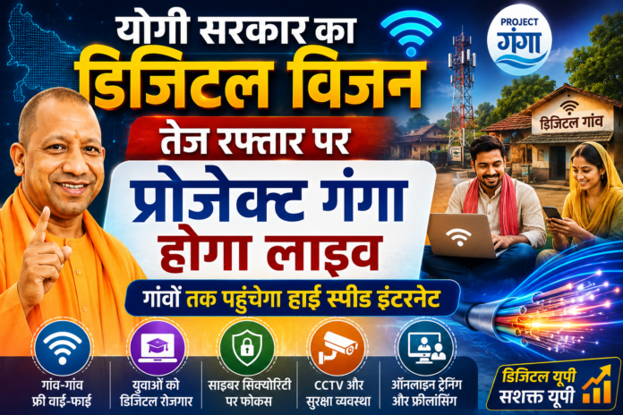 योगी सरकार का डिजिटल विजनतेज रफ्तार पर प्रोजेक्ट गंगा होगा लाइव योगी सरकार का डिजिटल विजनतेज रफ्तार पर प्रोजेक्ट गंगा होगा लाइव