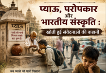 खोती हुई संवेदनाओं की कहानी! खोती हुई संवेदनाओं की कहानी!