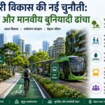 शहरी विकास की नई चुनौती: हरित और मानवीय बुनियादी ढांचा शहरी विकास की नई चुनौती: हरित और मानवीय बुनियादी ढांचा
