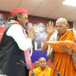 अखिलेश का संदेश:बौद्ध भिक्षुओं से समर्थन की उम्मीद अखिलेश का संदेश:बौद्ध भिक्षुओं से समर्थन की उम्मीद