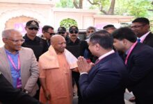 Photo of बेंगलुरु रोड शो में चमका यूपी मॉडल