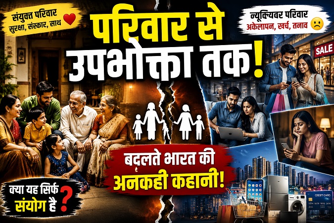 परिवार से उपभोक्ता तक: बदलते भारत की अनकही कहानी!