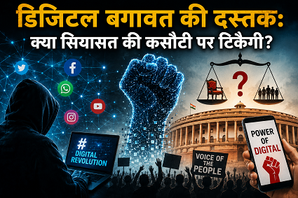 डिजिटल बगावत की दस्तक:क्या सियासत की कसौटी पर टिकेगी?